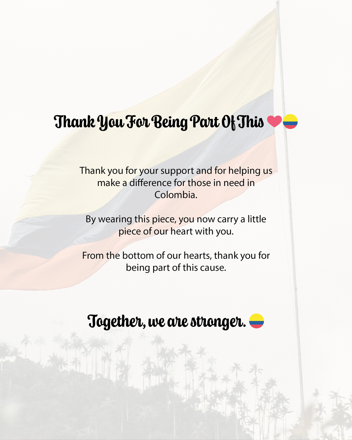 Together for Colombia